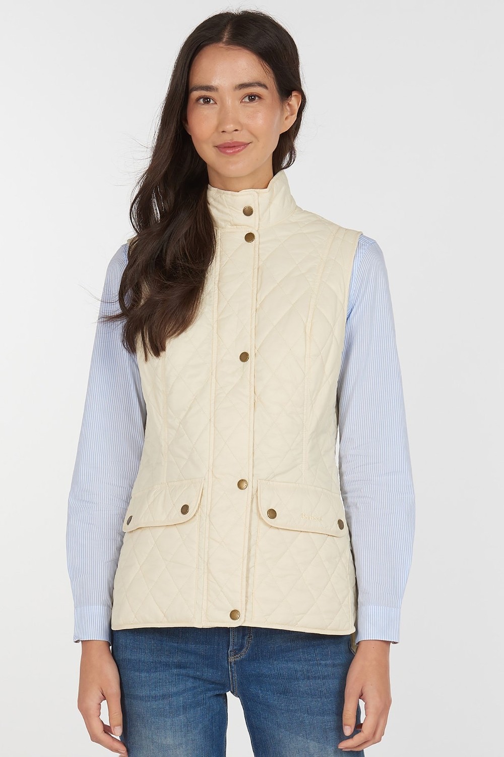 Barbour Otterburn Yelek CR31 Summer Pearl