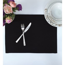 Tropik Home Tropikhome Pamuklu Siyah Renkli Amerikan Servis Supla 35X45
