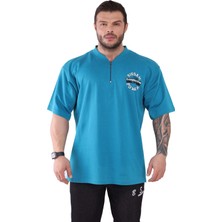 Big Sam Geniş Kesim Pamuklu Tişört Big Sam 3120