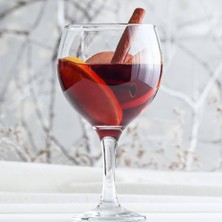 Büdü Discount Misket Ayaklı Büyük Goblet Bardak 3'lü