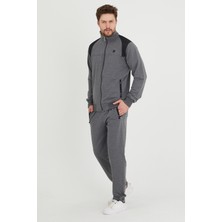 Dawrazz Erkek Hakim Yaka Eşofman Takımı Kompakt Penye Kumaş ile Rahat Kullanım