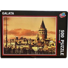 Ritoys Galata Kulesi 500 Parça Puzzle Yapboz