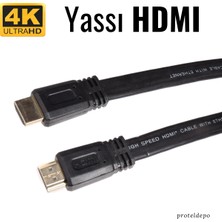 IRENIS 4K Yassı HDMI 2.0 Kablo 4K 60Hz - 1 metre