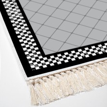 Luxury Home Exclusive Saray Saçaklı Dijital Halı Dianne Gri̇