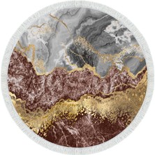 Exclusive Saray Saçaklı Dijital Halı Berna Renkli̇