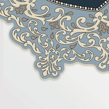 Exclusive Saray Figürlü Dijital Halı Geneva Gri