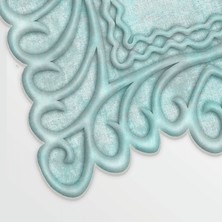 Exclusive Saray Figürlü Dijital Halı Sophia Mavi
