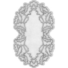 Exclusive Saray Figürlü Dijital Halı Asil Gri