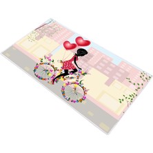 Exclusive Saray Dijital Figürlü Kids Halı Elmas Renkli̇