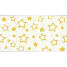 Exclusive Saray Dijital Figürlü Kids Halı Fidan Krem Sari