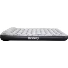 Bestway 203X152X30CM Dahili Pompalı Şişme Yatak Beyaz