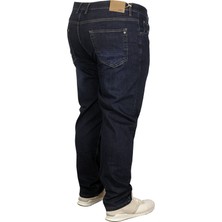 ModeXL Büyük Beden Erkek Pantolon Kot  Classics 19702 Lacivert