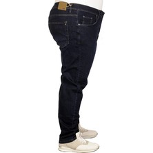 ModeXL Büyük Beden Erkek Pantolon Kot  Classics 19702 Lacivert