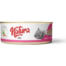 Natura Pet Ton Balığı&aloe Vera Etsuyu Pirinçli Yavru Kedi Konservesi 70GR