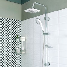 Arçe Robot Tepe Duş Seti Beyaz