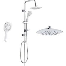 Arçe Loramix Robot Yağmur Tepe Duş Seti Beyaz