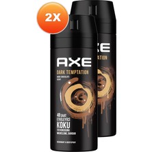 Axe Dark Temptation Erkek Deodorant 150 ml 2'li Set