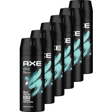 Axe Apollo Erkek Deodorant 150 ml 6'lı Set