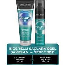 John Frieda Ince Telli Saçlara Özel Şampuan & Sprey Set