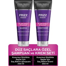 John Frieda Düz Saçlara Özel Şampuan & Krem Set