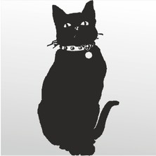 Technopa Folyo Sticker Kedi 130 cm Uzunluk Dekoratif Sticker