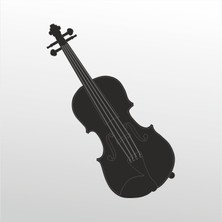 Technopa Folyo Sticker Keman 101 70 cm Uzunluk Dekoratif Sticker