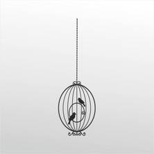 Technopa Folyo Sticker Kuş Kafesi 110 200 cm Uzunluk Dekoratif Sticker