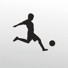 Technopa Folyo Sticker Futbol 103 130 cm Uzunluk Dekoratif Sticker