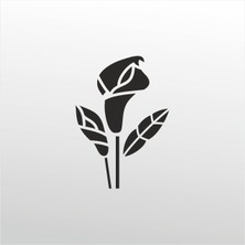 Technopa Folyo Sticker Çiçek Deseni 144 130 cm Uzunluk Dekoratif Sticker