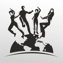 Technopa Folyo Sticker Dans 100 cm Uzunluk Dekoratif Sticker