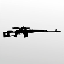 Technopa Folyo Sticker Cheytac M200 20 cm Uzunluk Dekoratif Sticker
