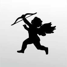 Technopa  Folyo Sticker Melek Kız 101 30  cm Uzunluk Dekoratif Sticker