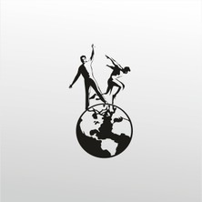 Technopa  Folyo Sticker Dünya Sporu 160  cm Uzunluk Dekoratif Sticker