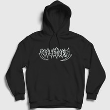 Presmono Unisex Siyah Sepultura Kapüşonlu Sweatshirt