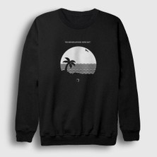 Presmono Unisex Siyah Wiped Out The Neighbourhood Sweatshirt