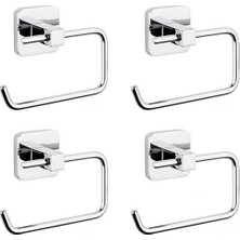 Arçe Tema Kare Tuvalet Kağıtlığı Kapaksız 4 Lü