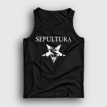 Presmono Unisex Siyah Logo V2 Sepultura Atlet