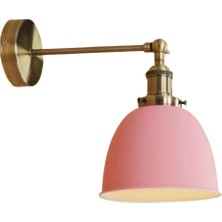 mylights  toz pembe bebek odası aplik yatakbaşı aplik Retro Rustik Mafsalı Hareketli başlık  Duvar Aplik çalışma odası çocuk odası tablo aplik aynaüstü aplik