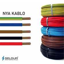 Öznur 2,5 mm Nya Kablo Tek Damar 100 m