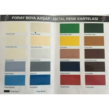 Foray Siyah Sentetik Parlak / Yağlı Boya 1 kg (0,75lt.) Ahşap Metal ve Beton Yüzeyler İçin