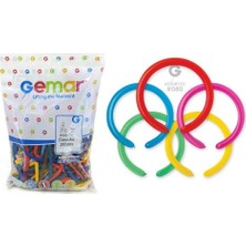 Rain Spor Sosis Balon Çok Renkli 2'' 5 cm 100 Adet