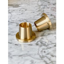 Dekofabrik Pirinç Mini Şamdan