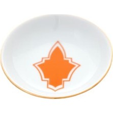 Porland Morocco Desen3 Turuncu Mini Kase 10Cm