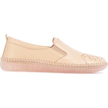 Burç 04132 Bej Kadın Günlük Ayakkabı