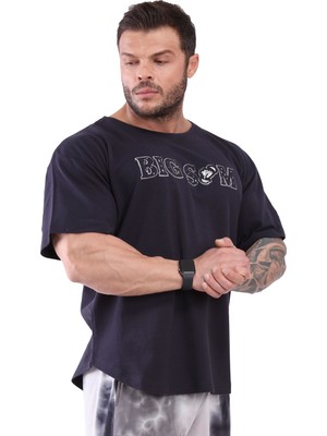 Big Sam Oversize Pamuklu T-Shirt Big Sam 3155