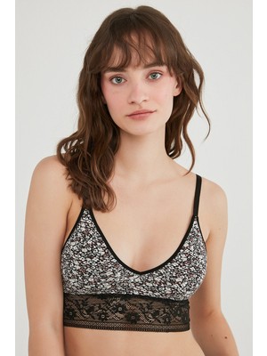 Penti Siyah BU4U Bralet