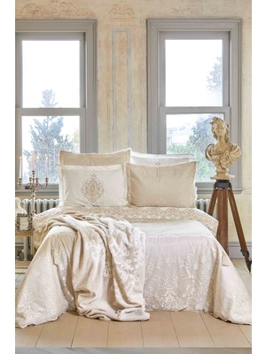 Karaca Home Desire Bej 10 Parça Çeyiz Seti
