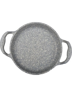 Bambum Minor Yuvarlak Sahan Gri 18 cm