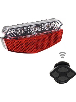 Epic Bisiklet Wireless Pilli Arka Lamba Sağ Sol Sinyal