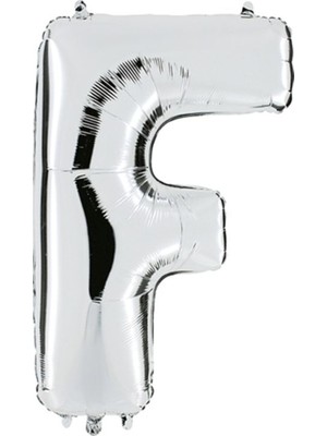 Grabo Harf Balon Folyo 100 cm Gümüş F